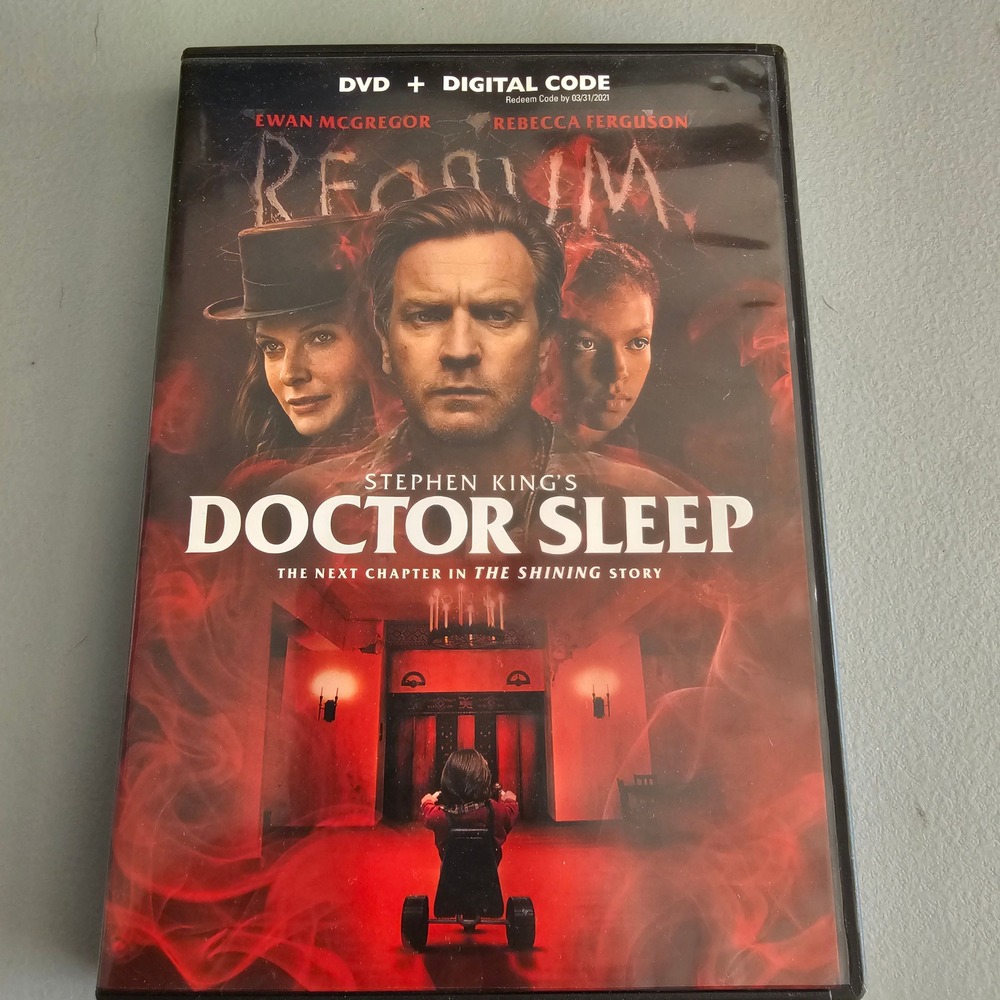 Doctor Sleep DVD Stephen King Ewan McGregor The Shining Sequel Warner Bros